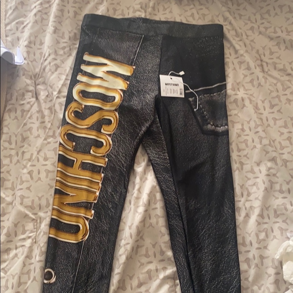 Moschino Leggings And Bralette